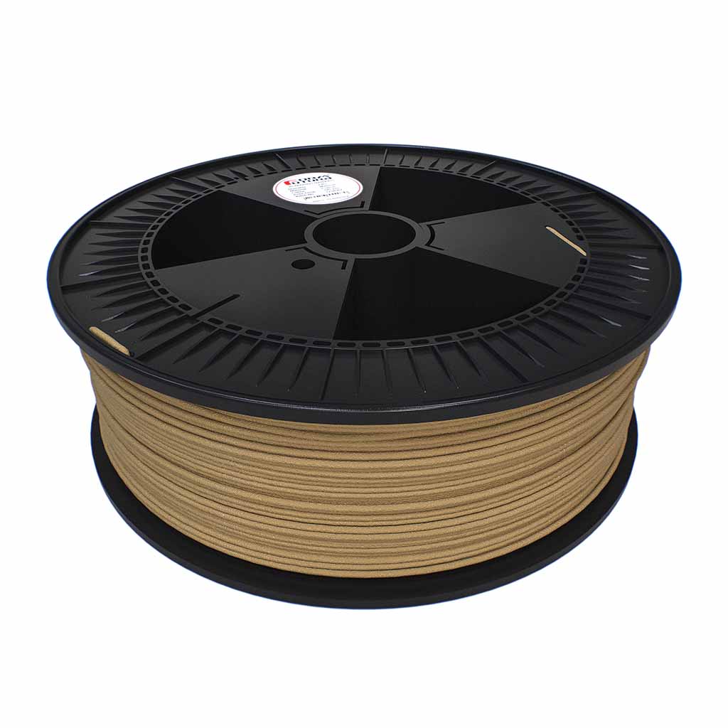 EasyWood - PLA-based 3D Printer Filament with 40% Wood Particles - 250g, 500g or 2.3kg, 1.75mm or 2.85mm Spool