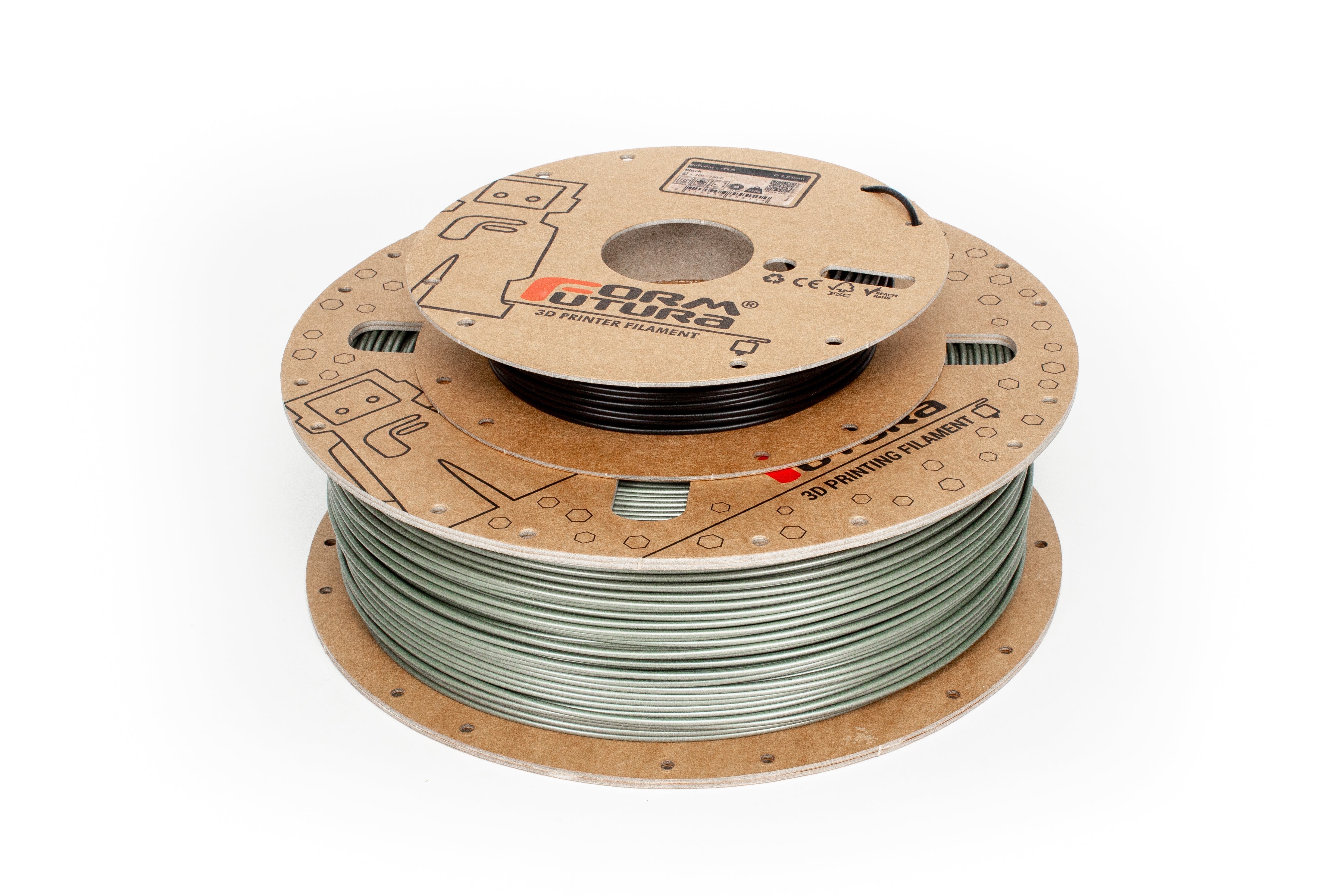 Sustainable 3D Printer PLA Filament Made from Recycled Materials - 2.85mm Spool