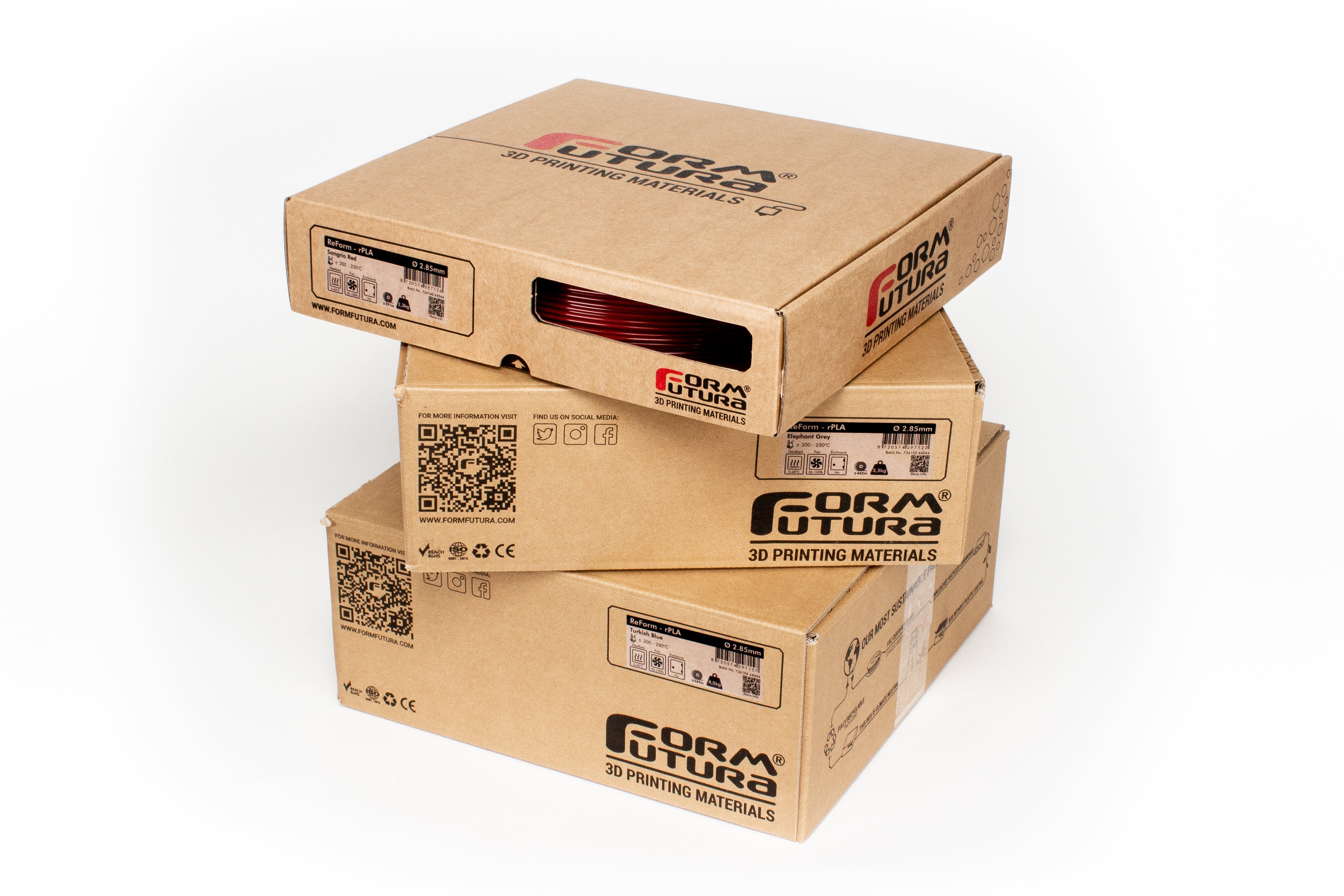 Sustainable 3D Printer PLA Filament Made from Recycled Materials - 2.85mm Spool