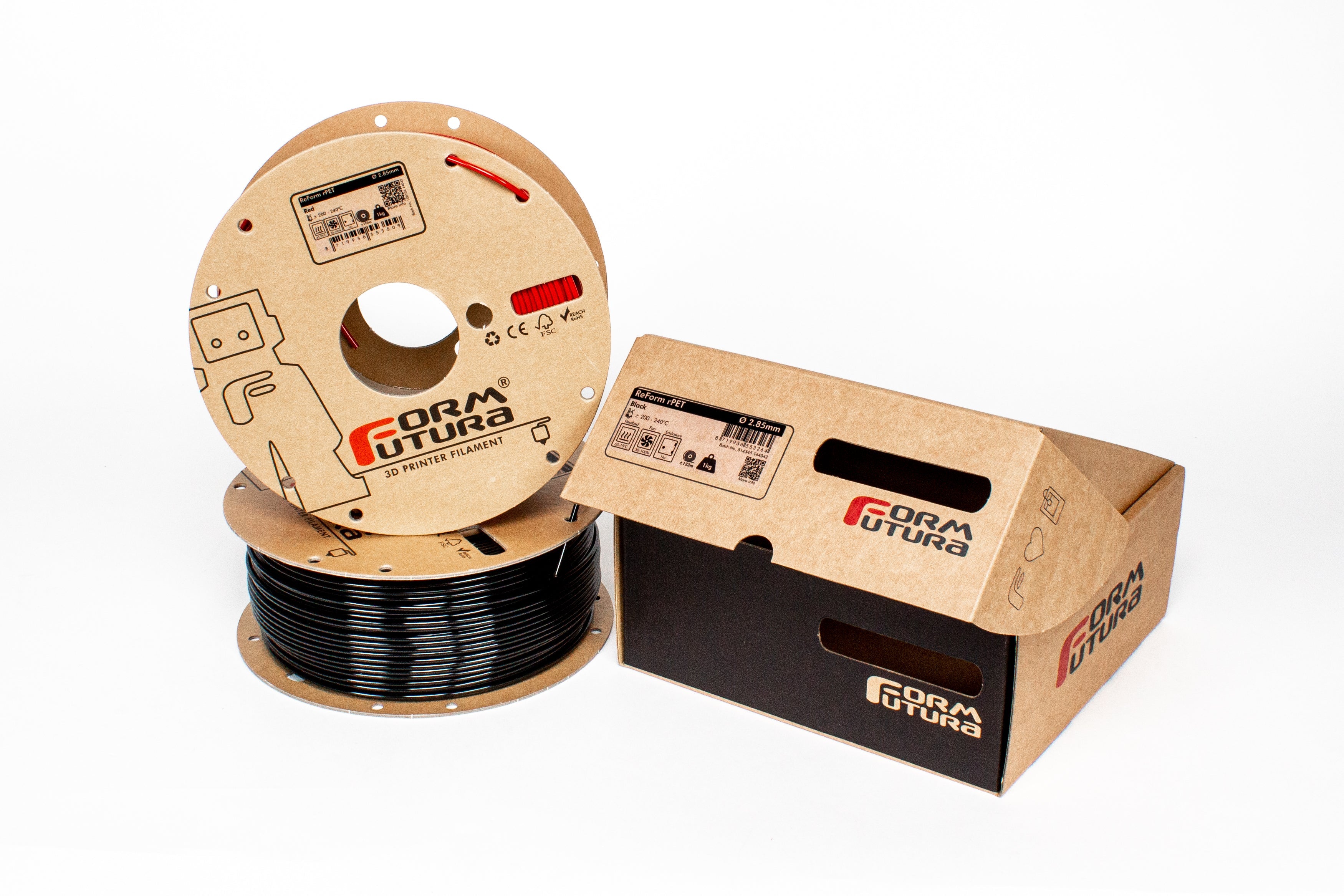 Sustainable 3D Printer PLA Filament Made from Recycled Materials - 2.85mm Spool