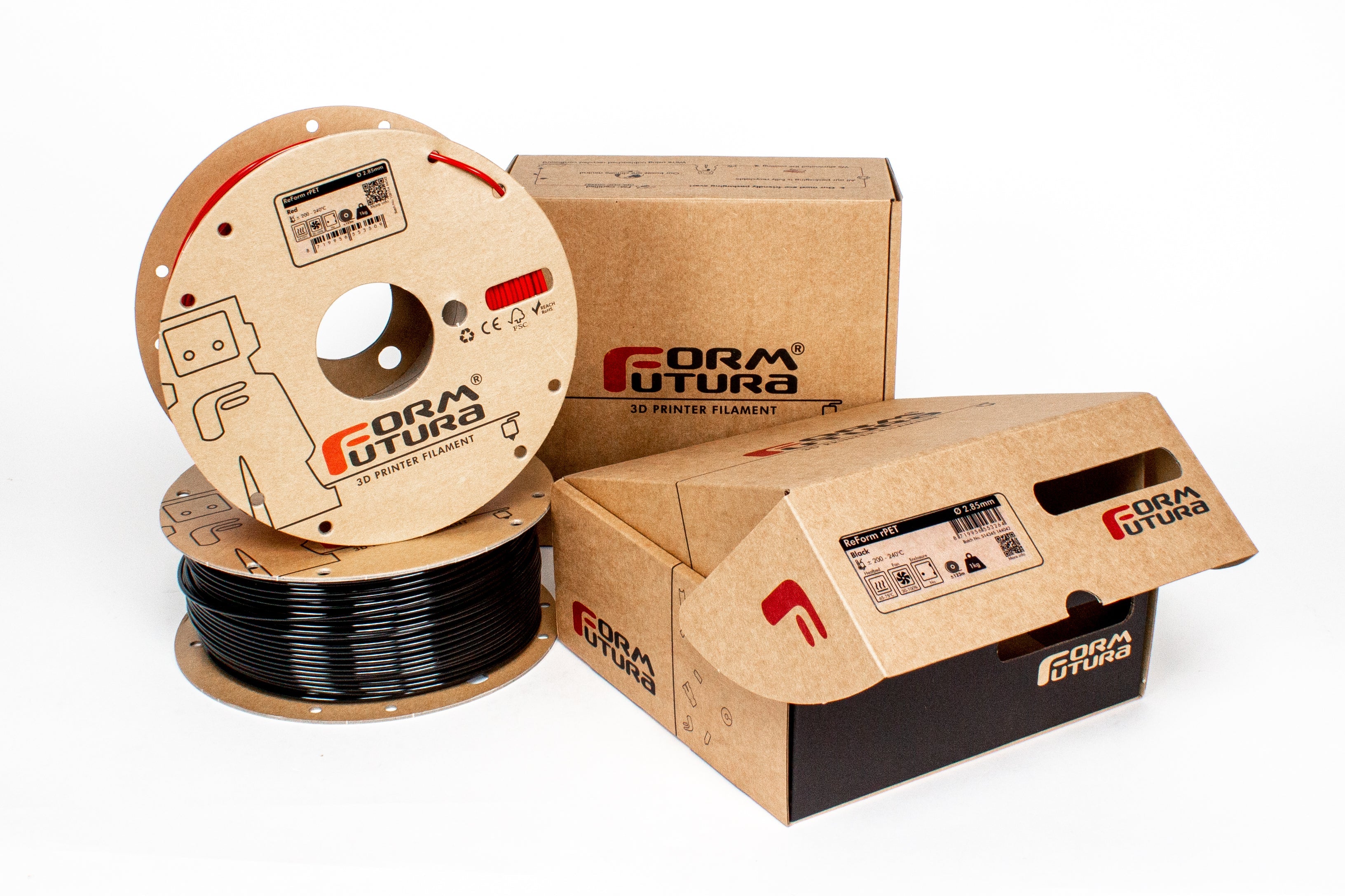 Sustainable 3D Printer PLA Filament Made from Recycled Materials - 2.85mm Spool