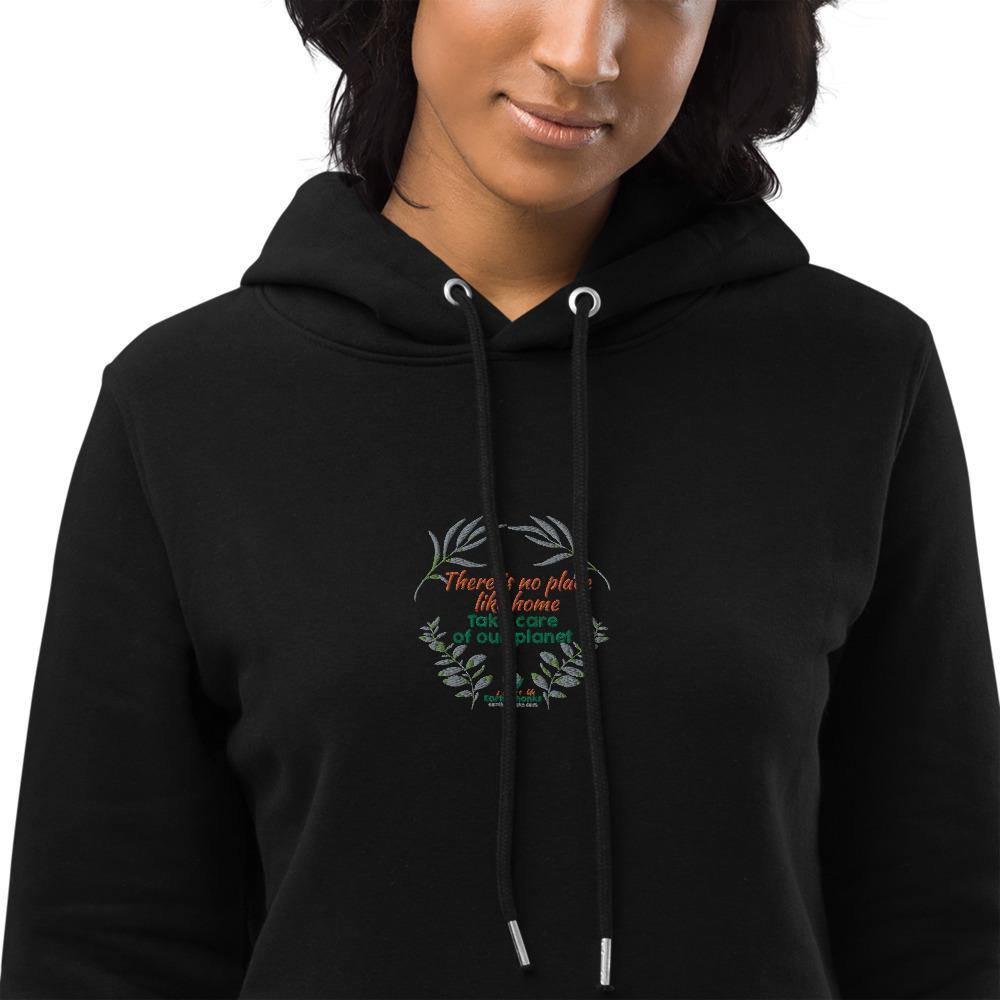 There is no place like home - Hoodie dress - Earth Thanks - There is no place like home - Hoodie dress - natural, vegan, eco-friendly, organic, sustainable, apparel, comfortable, cotton, eco fashion, eco textiles, eco-friendly, ecofashion, home, non toxic, organic, organic cotton, outdoor, outfit, recyclable, recycle, recycle friendly, reusable, soft, sports, sportswear, travel, vegan friendly, women