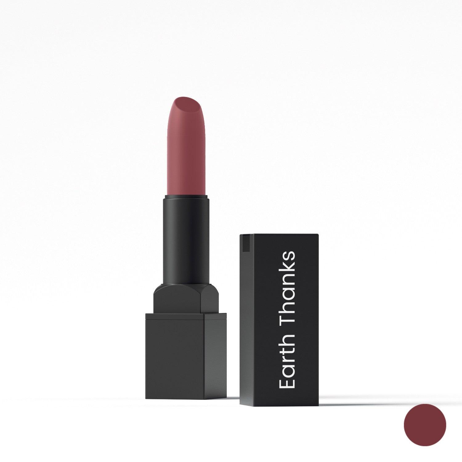 Natural Vegan Lipstick - Earth Thanks - Natural Vegan Lipstick - natural, vegan, eco-friendly, organic, sustainable, All natural product, Biodegradable, Cruelty-free, Eco-friendly packing, For all skin types, Gluten-free, Lipstick, Made in Canada, Made in small-batches, Made with Vitamin E, make-up, makeup, Natural, No artificial colours, Not sourced from China, Paraben-free, subscriber, vegan, vegan makeup
