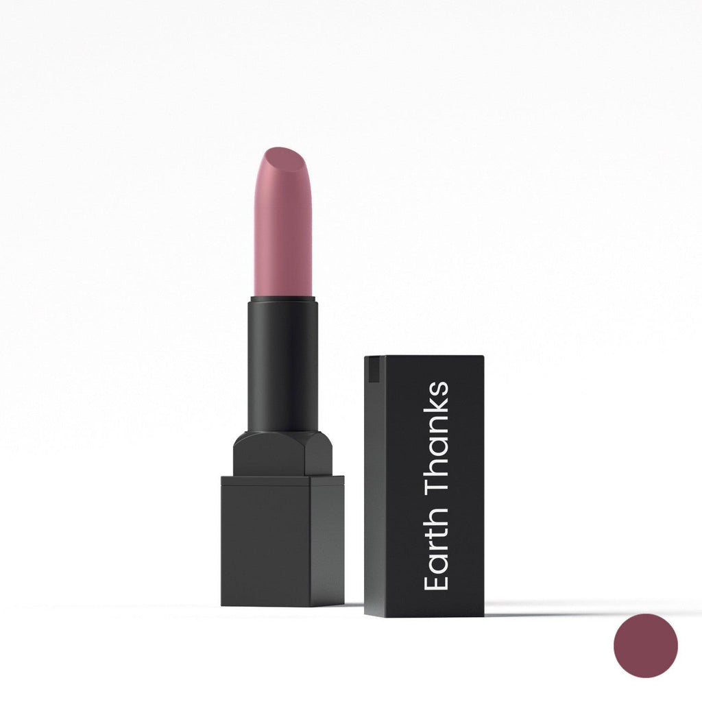 Natural Vegan Lipstick - Earth Thanks - Natural Vegan Lipstick - natural, vegan, eco-friendly, organic, sustainable, All natural product, Biodegradable, Cruelty-free, Eco-friendly packing, For all skin types, Gluten-free, Lipstick, Made in Canada, Made in small-batches, Made with Vitamin E, make-up, makeup, Natural, No artificial colours, Not sourced from China, Paraben-free, subscriber, vegan, vegan makeup