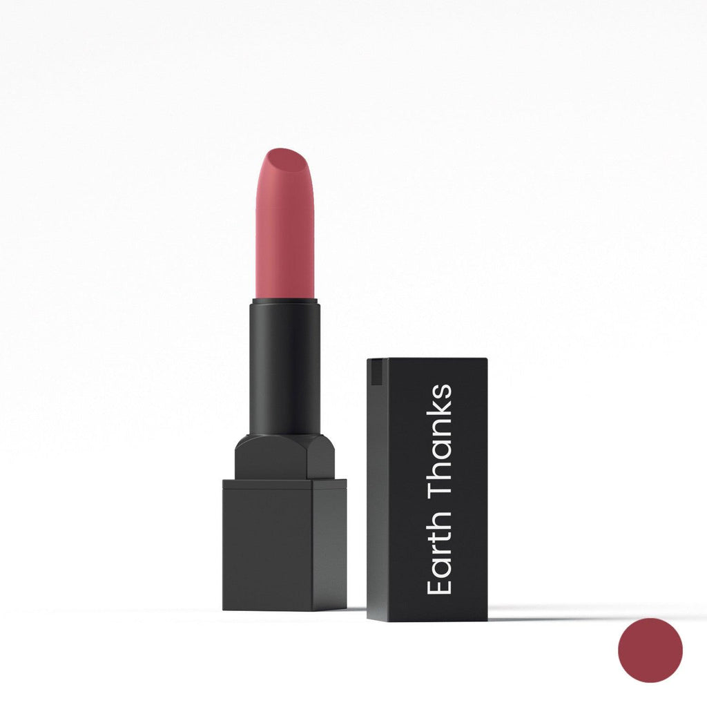 Natural Vegan Lipstick - Earth Thanks - Natural Vegan Lipstick - natural, vegan, eco-friendly, organic, sustainable, All natural product, Biodegradable, Cruelty-free, Eco-friendly packing, For all skin types, Gluten-free, Lipstick, Made in Canada, Made in small-batches, Made with Vitamin E, make-up, makeup, Natural, No artificial colours, Not sourced from China, Paraben-free, subscriber, vegan, vegan makeup