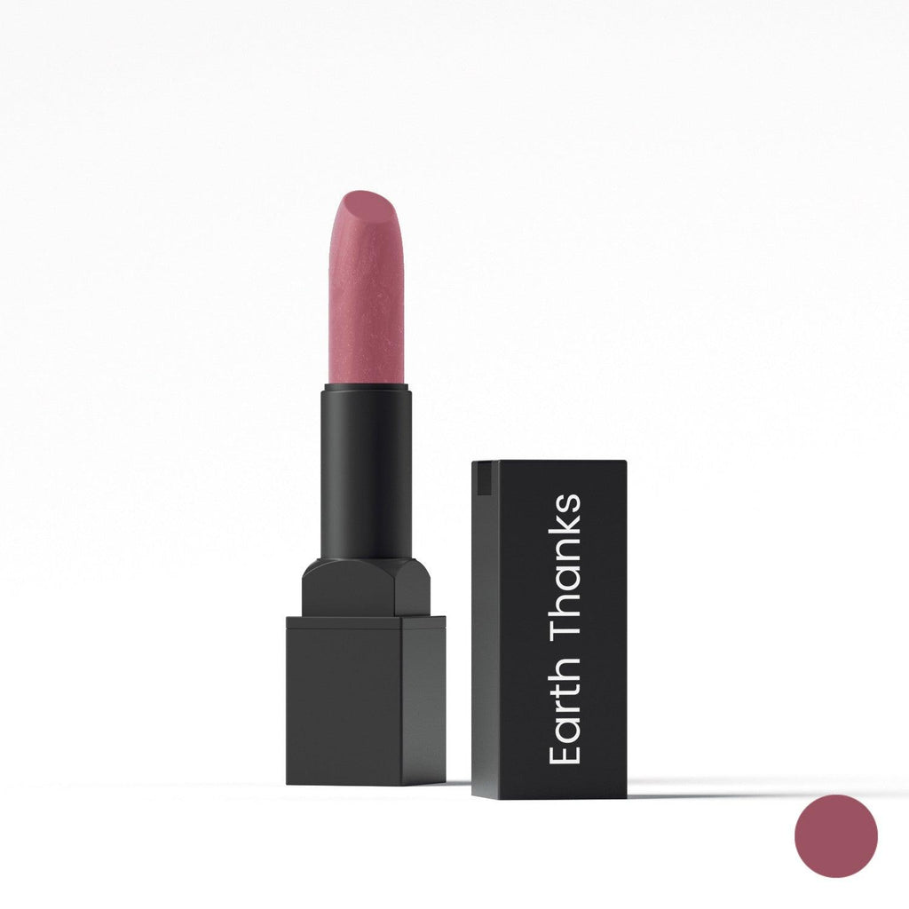 Natural Vegan Lipstick - Earth Thanks - Natural Vegan Lipstick - natural, vegan, eco-friendly, organic, sustainable, All natural product, Biodegradable, Cruelty-free, Eco-friendly packing, For all skin types, Gluten-free, Lipstick, Made in Canada, Made in small-batches, Made with Vitamin E, make-up, makeup, Natural, No artificial colours, Not sourced from China, Paraben-free, subscriber, vegan, vegan makeup
