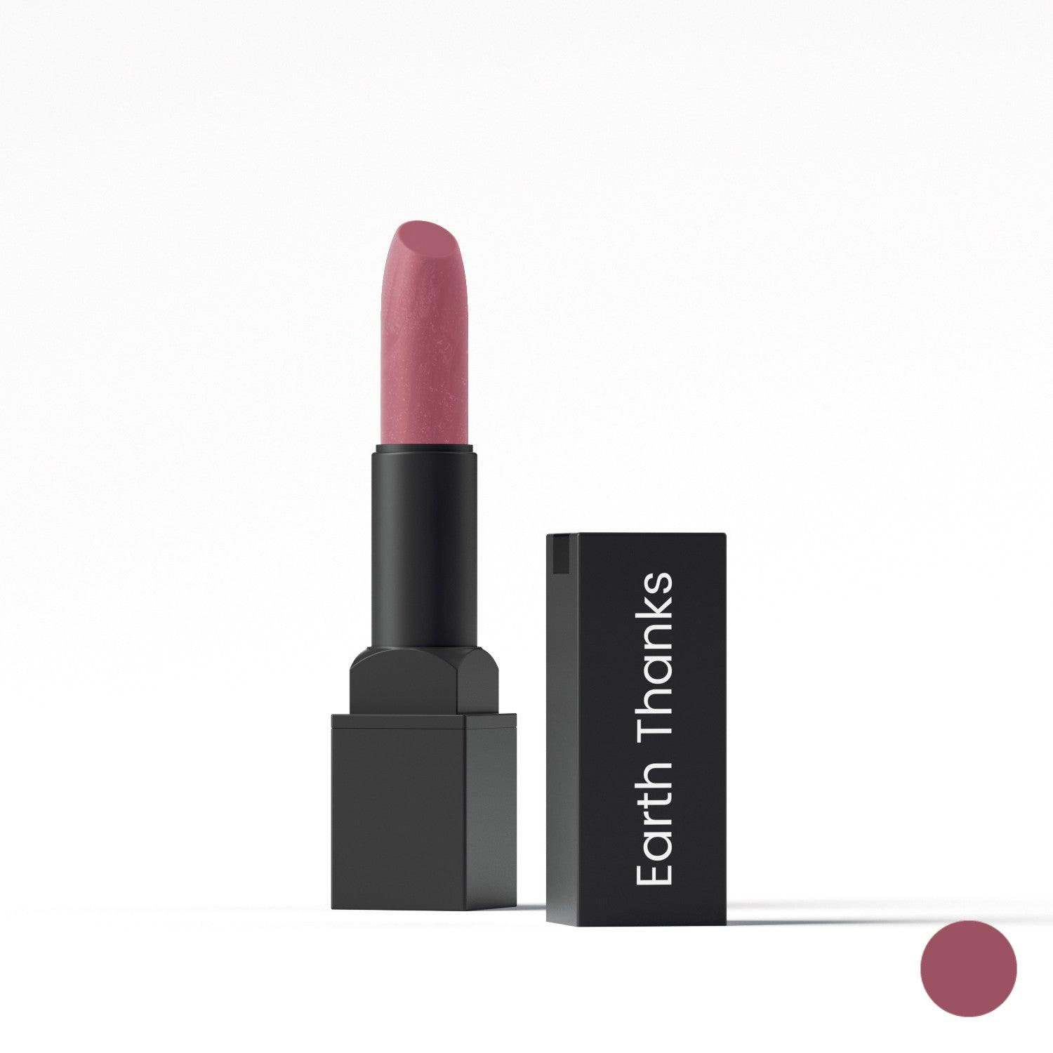Natural Vegan Lipstick - Earth Thanks - Natural Vegan Lipstick - natural, vegan, eco-friendly, organic, sustainable, All natural product, Biodegradable, Cruelty-free, Eco-friendly packing, For all skin types, Gluten-free, Lipstick, Made in Canada, Made in small-batches, Made with Vitamin E, make-up, makeup, Natural, No artificial colours, Not sourced from China, Paraben-free, subscriber, vegan, vegan makeup