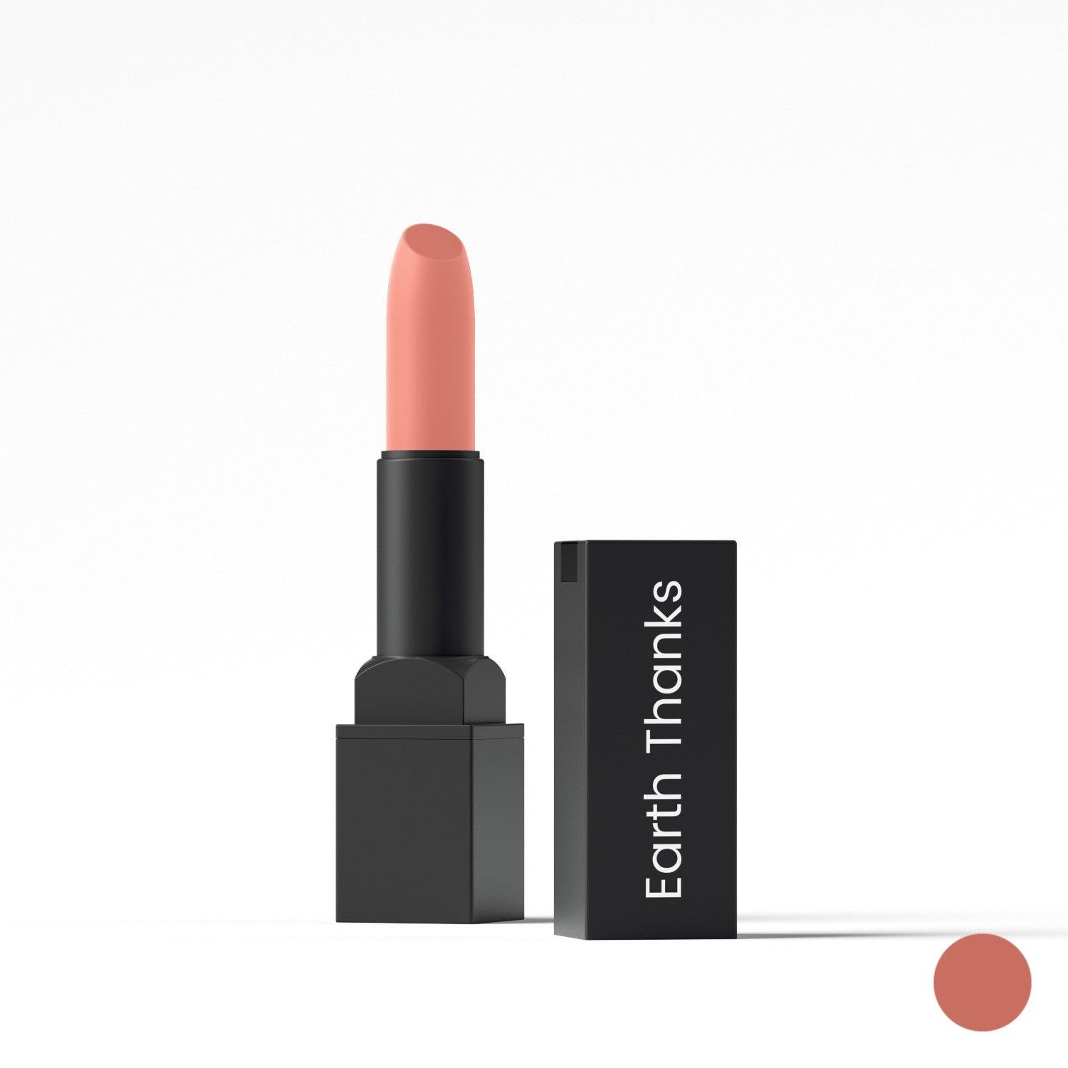 Natural Vegan Lipstick - Earth Thanks - Natural Vegan Lipstick - natural, vegan, eco-friendly, organic, sustainable, All natural product, Biodegradable, Cruelty-free, Eco-friendly packing, For all skin types, Gluten-free, Lipstick, Made in Canada, Made in small-batches, Made with Vitamin E, make-up, makeup, Natural, No artificial colours, Not sourced from China, Paraben-free, subscriber, vegan, vegan makeup