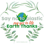 Say no to plastic - Hoodie dress - Earth Thanks - Say no to plastic - Hoodie dress - natural, vegan, eco-friendly, organic, sustainable, apparel, comfortable, cotton, eco fashion, eco textiles, embroidery, home, hoodie, Hoodie dress, non toxic, organic, organic cotton, outdoor, outfit, recyclable, recycle, recycle friendly, reusable, soft, sport, sports wear, sportswear, travel, vegan friendly, woman, women