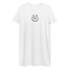 Have you planted a tree today? - Organic cotton t-shirt dress - Earth Thanks - Have you planted a tree today? - Organic cotton t-shirt dress - natural, vegan, eco-friendly, organic, sustainable, apparel, comfortable, compostable, cotton, eco textiles, ecofashion, embroidery, non toxic, organic, organic cotton, outdoor, recyclable, recycle, recycle friendly, soft, T-shirt, T-shirt dress, travel, unisex, vegan friendly, woman