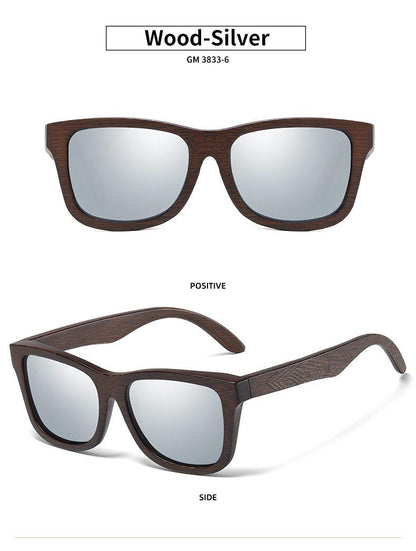 Natural Bamboo Wooden Sunglasses - Earth Thanks