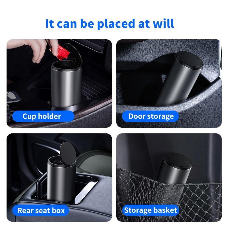 Car Trash Can - Earth Thanks - Car Trash Can - natural, vegan, eco-friendly, organic, sustainable, auto, automobile, black, business, car, control, device, drive, driver, equipment, gearshift, holding, inside, mechanical device, mechanism, technology, transport, transportation, vehicle