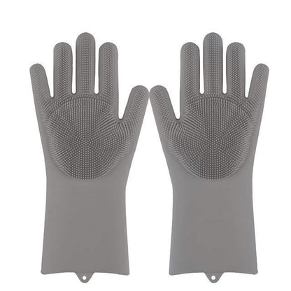 Silicone Antibacterial Magic Kitchen Cleaning Gloves - Earth Thanks - Silicone Antibacterial Magic Kitchen Cleaning Gloves - natural, vegan, eco-friendly, organic, sustainable, bathroom, cleaning, cleaning products, dinnerware, disposable, food grade silicone, home, home care, house, housekeeping, men, non toxic, recyclable, recycle, recycle friendly, reusable, silicone, sterile, tableware, unisex, water, woman, women