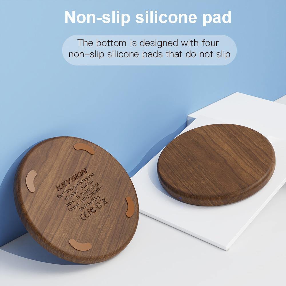 Bamboo USB Wireless Charger for Smartphones