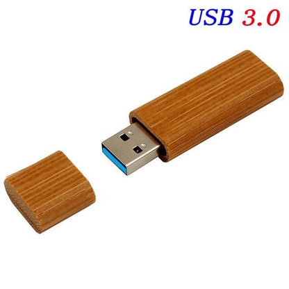 High Speed USB 3.0 Wooden Bamboo USB Flash Drive - Earth Thanks - High Speed USB 3.0 Wooden Bamboo USB Flash Drive - anti-microbial, antibacterial, antimicrobial, bamboo, case, compostable, computer, container, digital, disposable, electronic, gift, green energy, holder, metal, non tossico, non toxic, office, organization, pocket, portable, recyclable, recycle, recycle friendly, reusable, school, smart bag, sterile, travel, usb, vegan friendly, wood, wooden, work