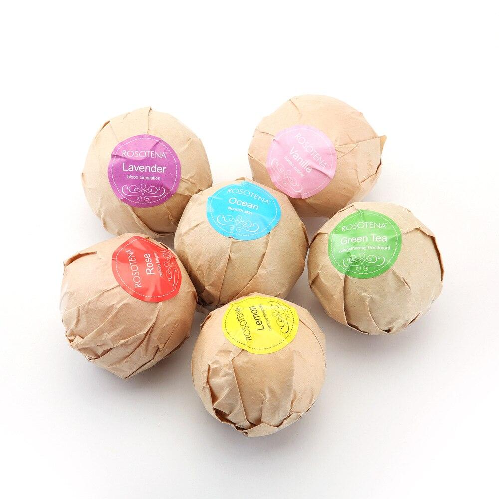 Natural Organic Bubble Bath Balls - Revive Your Senses