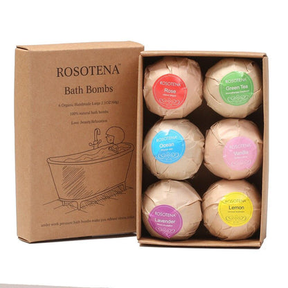 Natural Organic Bubble Bath Balls - Revive Your Senses