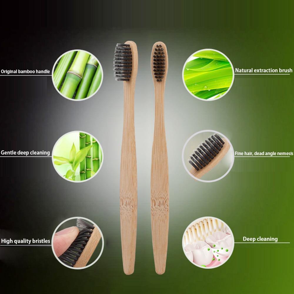 Natural Bamboo Toothbrush Soft Bristles Pack of 50 - Earth Thanks - Natural Bamboo Toothbrush Soft Bristles Pack of 50 - natural, vegan, eco-friendly, organic, sustainable, bamboo, bathroom, body care, compostable, health, non toxic, organic, portable, recyclable, recycle friendly, reusable, self-care, teeth, toilet, toothbrush, travel, unisex, vegan friendly