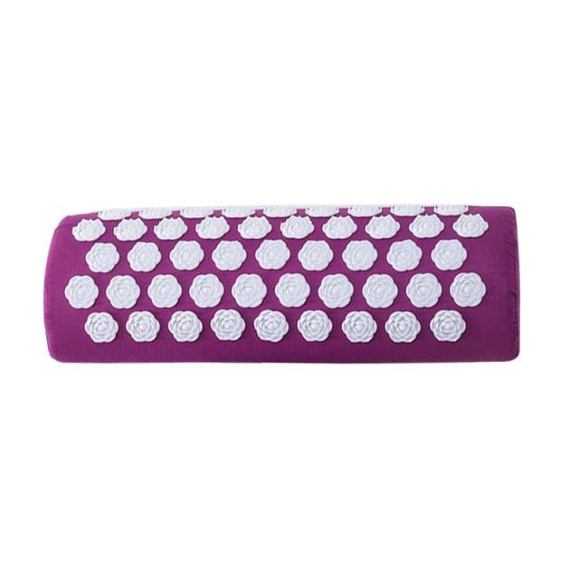 Massage Acupressure Yoga Mat with Pillow - Earth Thanks - Massage Acupressure Yoga Mat with Pillow - natural, vegan, eco-friendly, organic, sustainable, acupressure, biodegradable, eco-friendly, fatigue relief, health & beauty, massage, mat with pillow, natural, no stress, non toxic, pain relief, pilates, plastic-free, portable, recyclable, recycle friendly, relax, relaxation, relieve fatigue, relieve pain, safe, sustainable, vegan, vegan friendly, yoga, yoga mat