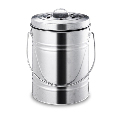 Stainless Steel Kitchen Compost Bin 3L