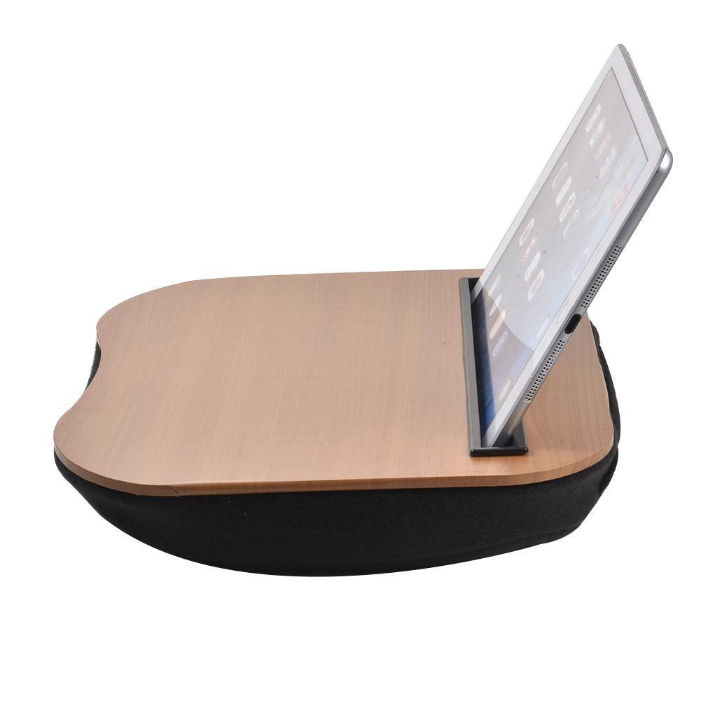 Portable Laptop and Tablet Holder - Earth Thanks - Portable Laptop and Tablet Holder - natural, vegan, eco-friendly, organic, sustainable, bamboo, comfortable, computer, computer holder, cushion, eco-friendly, holder, home, laptop, laptop holder, office, portable, tablet, tablet stand