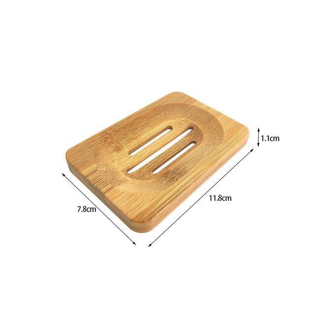 Natural Eco Friendly Bamboo Soap Dishes Tray Holder - Earth Thanks - Natural Eco Friendly Bamboo Soap Dishes Tray Holder - natural, vegan, eco-friendly, organic, sustainable, antimicrobial, bamboo, bath, bathroom, body care, home, house, hygiene, non toxic, portable, recyclable, recycle, recycle friendly, reusable, soap dish holder, sterile, vegan friendly