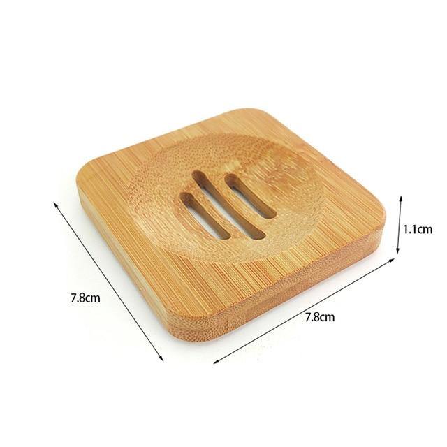 Natural Eco Friendly Bamboo Soap Dishes Tray Holder - Earth Thanks - Natural Eco Friendly Bamboo Soap Dishes Tray Holder - natural, vegan, eco-friendly, organic, sustainable, antimicrobial, bamboo, bath, bathroom, body care, home, house, hygiene, non toxic, portable, recyclable, recycle, recycle friendly, reusable, soap dish holder, sterile, vegan friendly