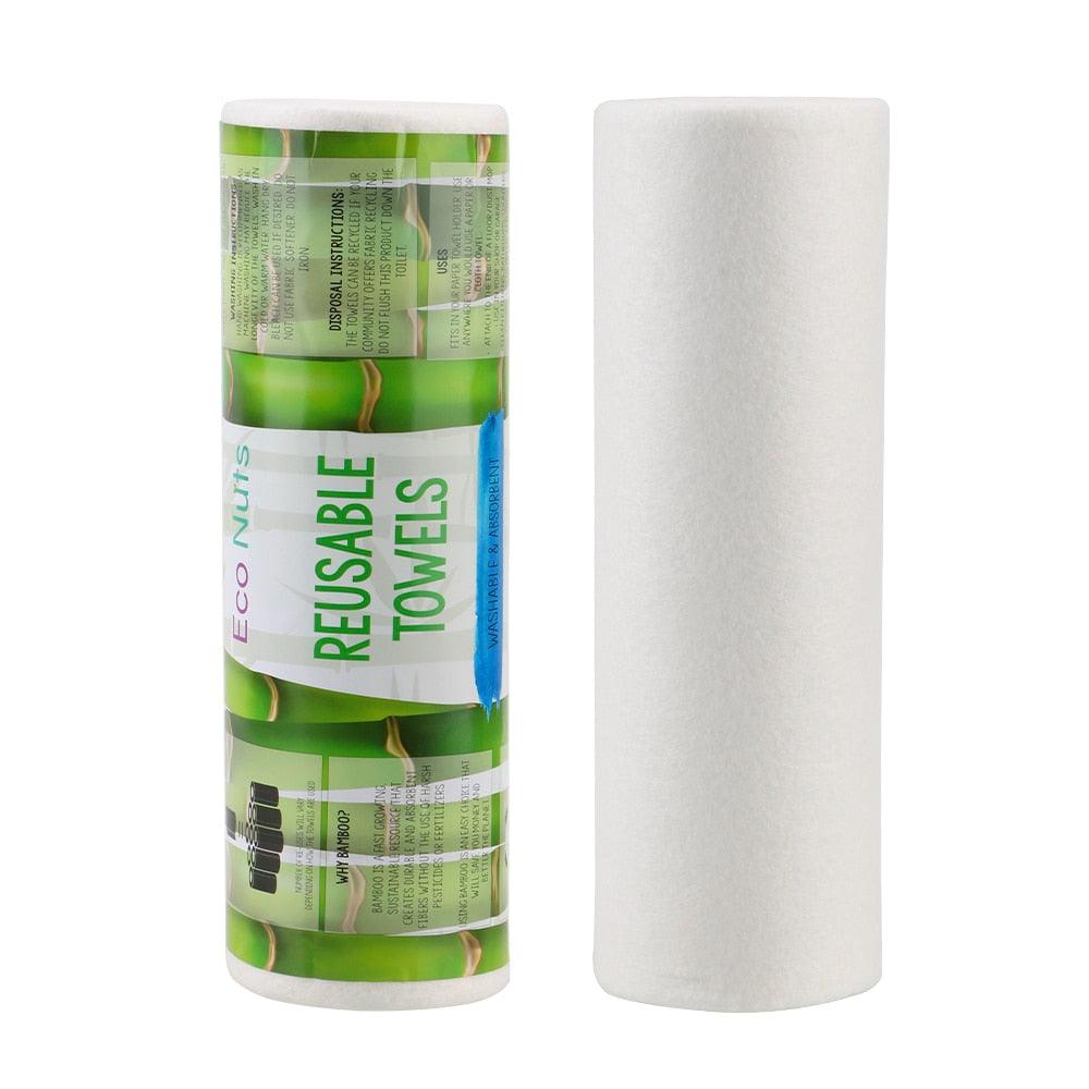 Reusable Bamboo Antibacterial Paper Towels - Kitchen Cleaning