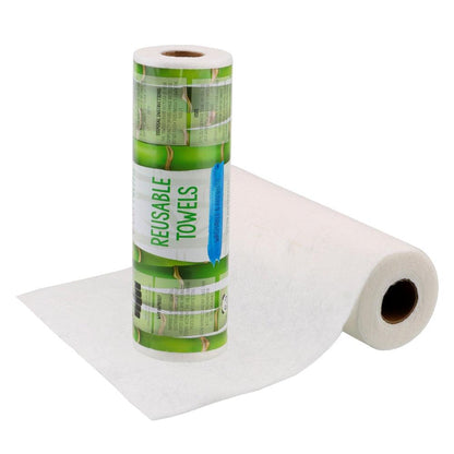 Reusable Bamboo Antibacterial Paper Towels - Kitchen Cleaning