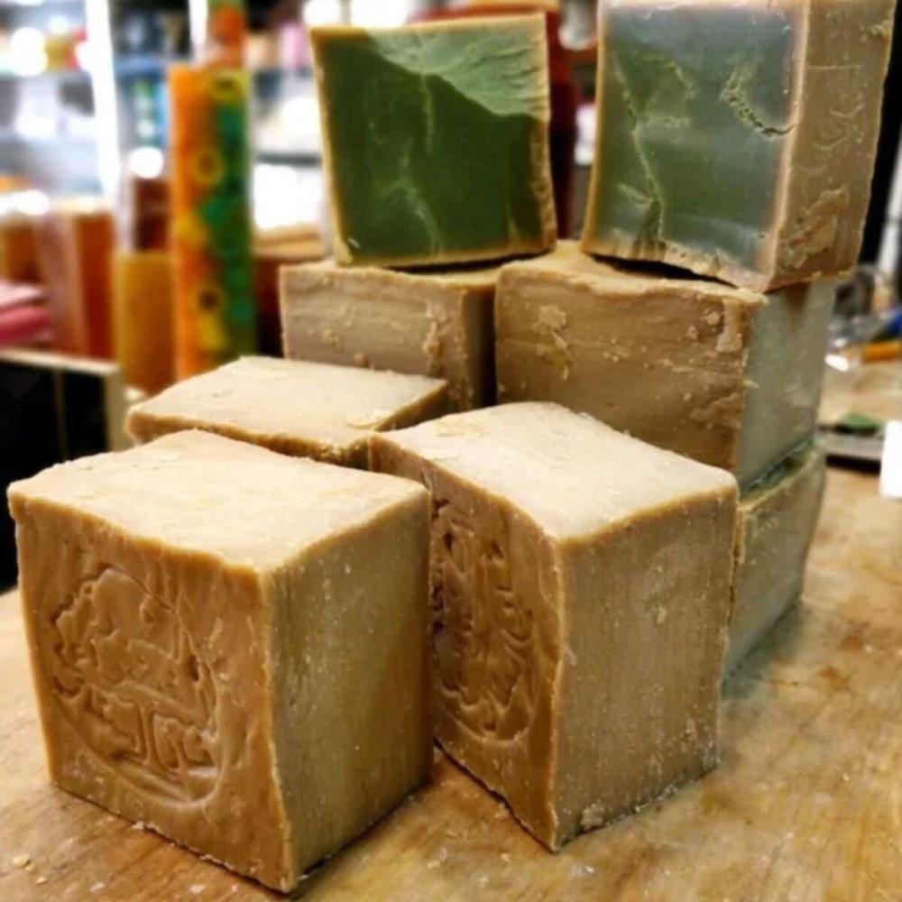 Natural Handmade Original Aleppo Soap - Earth Thanks - Natural Handmade Original Aleppo Soap - natural, vegan, eco-friendly, organic, sustainable, bathroom, beauty, black dots, body, body care, bodycare, bubbles, care, china, clean, cleaner, essential oil, foam, free shipping, handmade, health, healthy, home, made in china, natural, non toxic, offset carbon, self-care, selfcare, shampoo, shampoo bar, shower, sink, skin care, soap, soap bar, soft, vegan friendly, wash