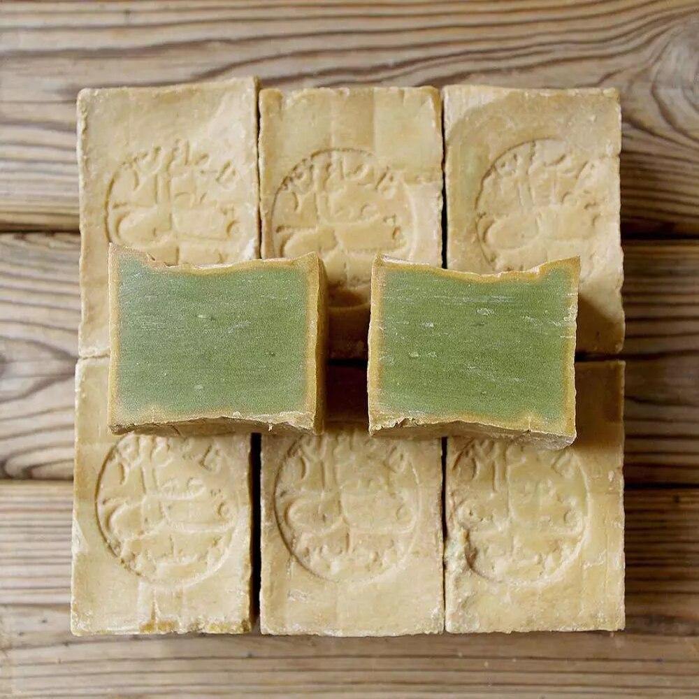 Natural Handmade Original Aleppo Soap - Earth Thanks - Natural Handmade Original Aleppo Soap - natural, vegan, eco-friendly, organic, sustainable, bathroom, beauty, black dots, body, body care, bodycare, bubbles, care, china, clean, cleaner, essential oil, foam, free shipping, handmade, health, healthy, home, made in china, natural, non toxic, offset carbon, self-care, selfcare, shampoo, shampoo bar, shower, sink, skin care, soap, soap bar, soft, vegan friendly, wash