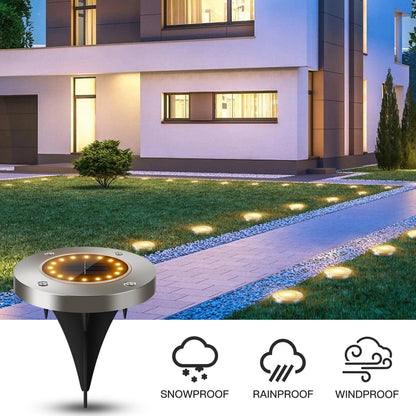 Solar Garden LED Lights for Lawn Pathway