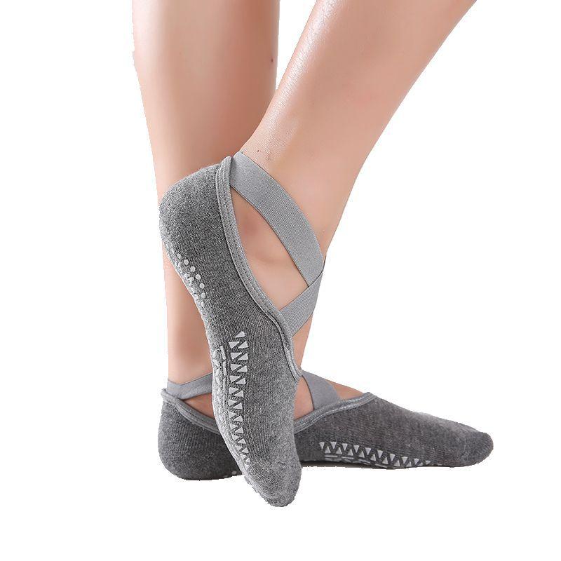 Women Bandage Yoga Socks - Earth Thanks - Women Bandage Yoga Socks - natural, vegan, eco-friendly, organic, sustainable, accessories, anti-friction, apparel, ballet, barefoot, biodegradable, breathable, comfortable, cotton, cotton fiber, dance, easy to wear, fitness, free size, natural, non slipping, pilates, plastic-free, sock, socks, sport, sports, sports leggings, sports wear, sportsware, sportswear, Sportwear, vegan, workout, Yoga, Yoga & Sport, yoga leggings