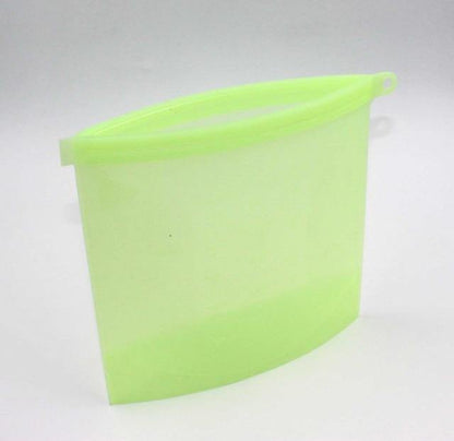 Silicone Food Storage Bag - Earth Thanks - Silicone Food Storage Bag - natural, vegan, eco-friendly, organic, sustainable, bag, camping, collapsible, container, dinner, dinnerware, disposable, food, food grade silicone, food storage, fresh, fridge, home care, house, housekeeping, liquid, lunch, lunch box, men, non toxic, office, picnic, plant trees, portable, recyclable, recycle, recycle friendly, reusable, save food, school, silicone, sterile, tableware, travel, unisex, vegan friendly, woman, women