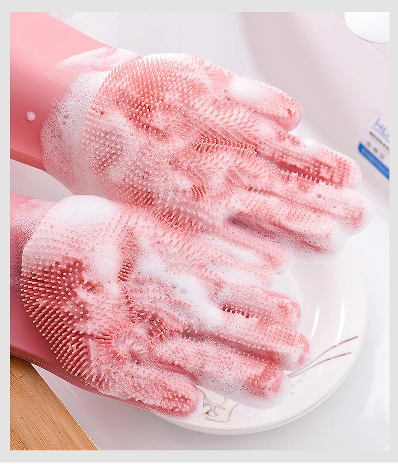 Silicone Antibacterial Magic Kitchen Cleaning Gloves - Earth Thanks - Silicone Antibacterial Magic Kitchen Cleaning Gloves - natural, vegan, eco-friendly, organic, sustainable, bathroom, cleaning, cleaning products, dinnerware, disposable, food grade silicone, home, home care, house, housekeeping, men, non toxic, recyclable, recycle, recycle friendly, reusable, silicone, sterile, tableware, unisex, water, woman, women