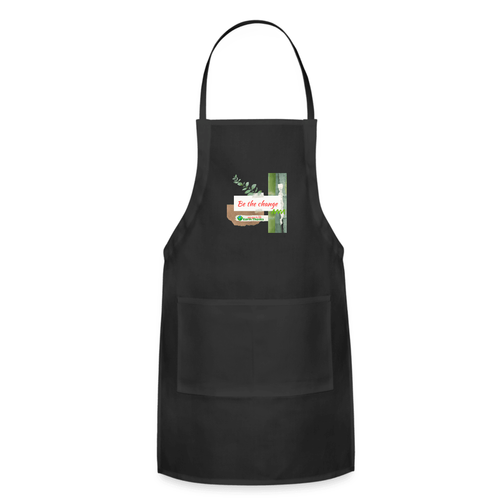 Adjustable Apron with Customizable Design - Earth Thanks - Adjustable Apron with Customizable Design - natural, vegan, eco-friendly, organic, sustainable, Accessories, Aprons, customizable, Men, SPOD, Women, Workwear