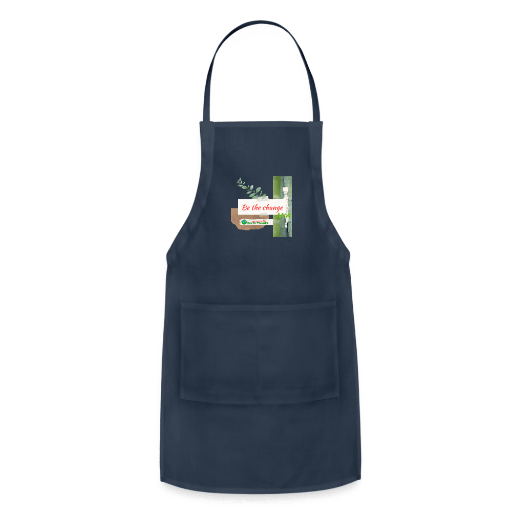 Adjustable Apron with Customizable Design - Earth Thanks - Adjustable Apron with Customizable Design - natural, vegan, eco-friendly, organic, sustainable, Accessories, Aprons, customizable, Men, SPOD, Women, Workwear